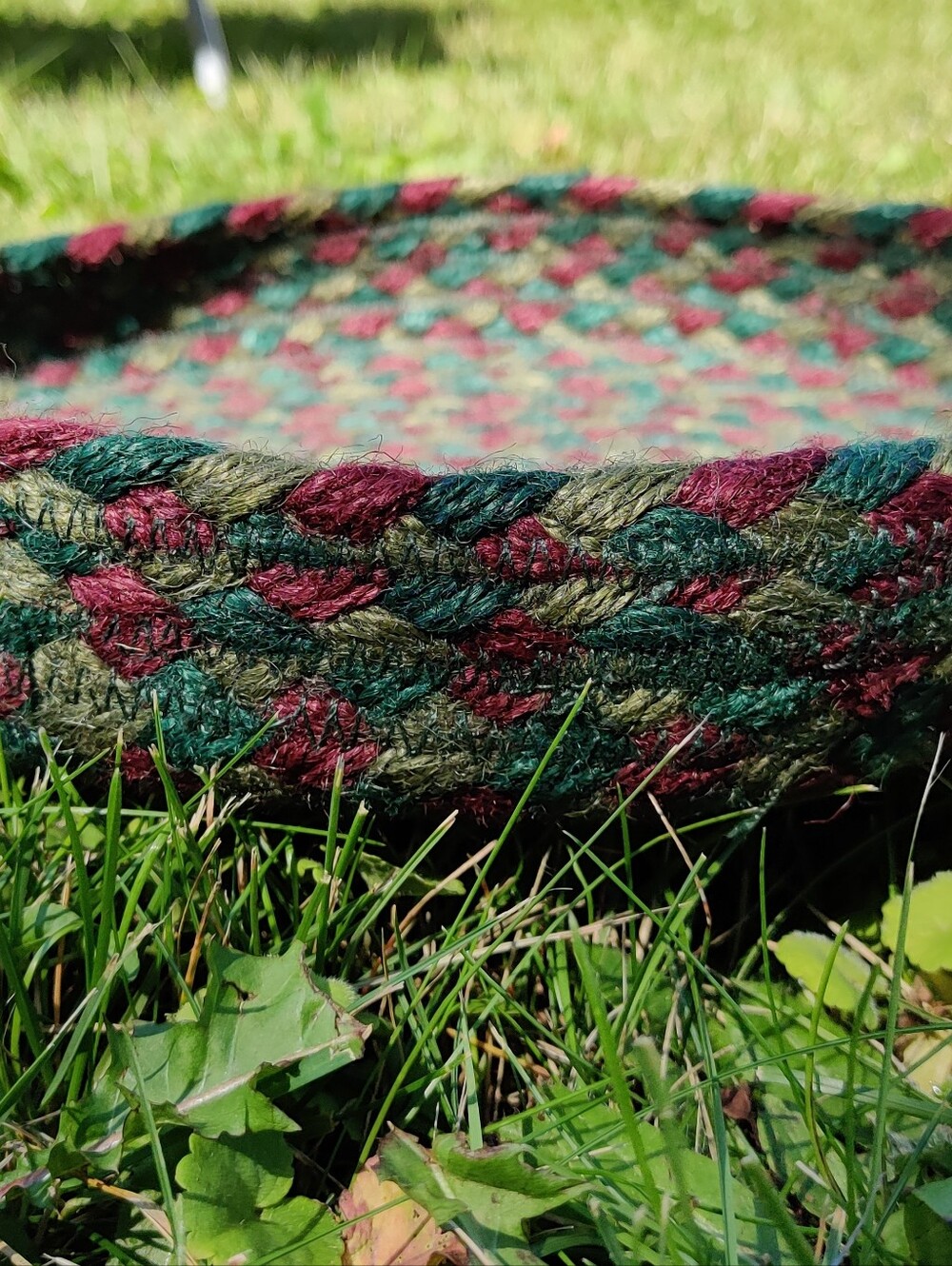 Colorful jute Braided Basket